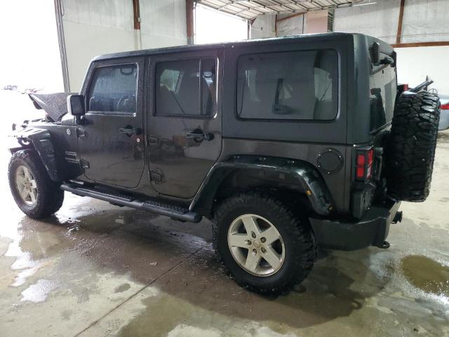 1C4BJWDG7DL682119 - 2013 JEEP WRANGLER U SPORT შავი ფოტო 2
