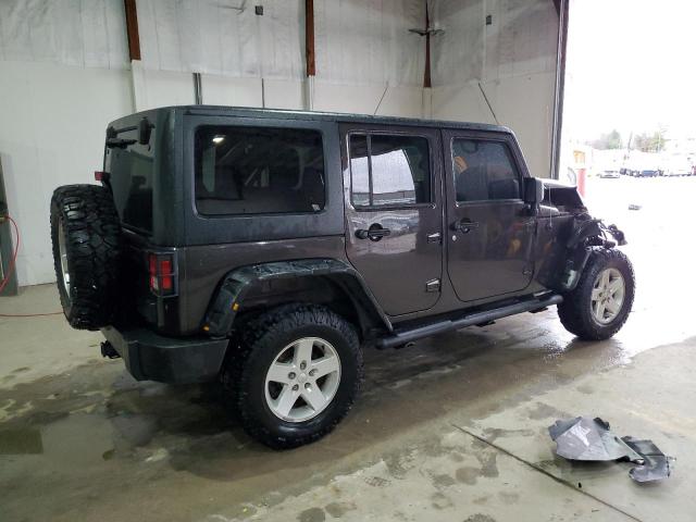 1C4BJWDG7DL682119 - 2013 JEEP WRANGLER U SPORT შავი ფოტო 3
