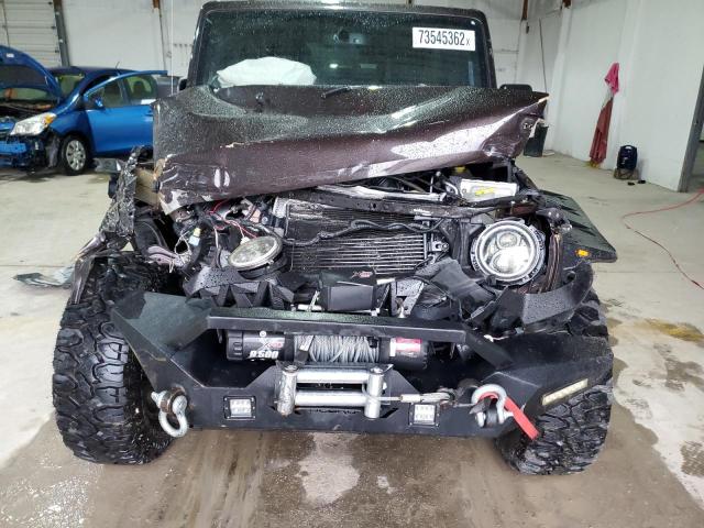 1C4BJWDG7DL682119 - 2013 JEEP WRANGLER U SPORT შავი ფოტო 5