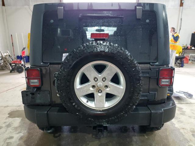 1C4BJWDG7DL682119 - 2013 JEEP WRANGLER U SPORT შავი ფოტო 6