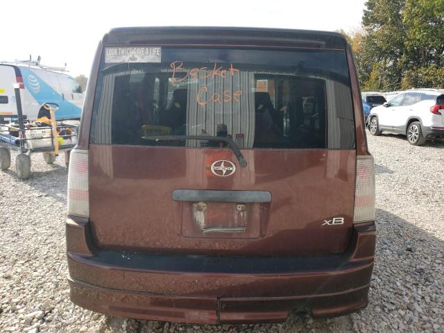 JTLKT334264126043 - 2006 TOYOTA SCION XB BURGUNDY photo 6