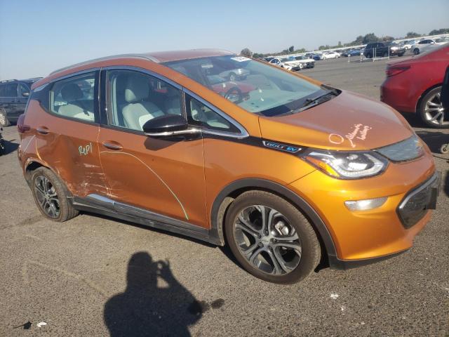 1G1FX6S01H4184951 - 2017 CHEVROLET BOLT EV PREMIER ORANGE photo 4