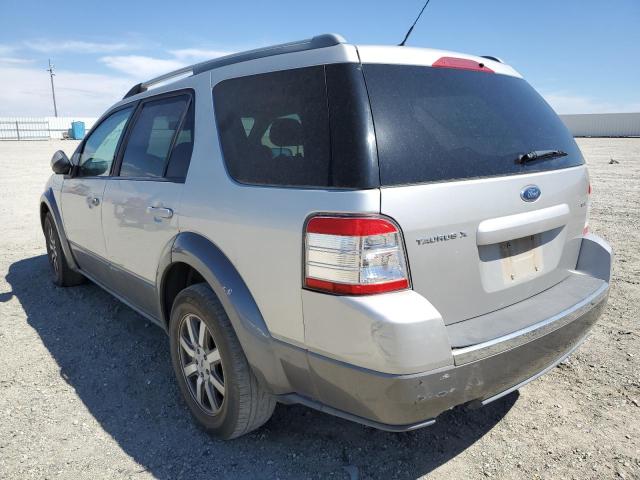 1FMDK02W78GA17048 - 2008 FORD TAURUS X SEL SILVER photo 3