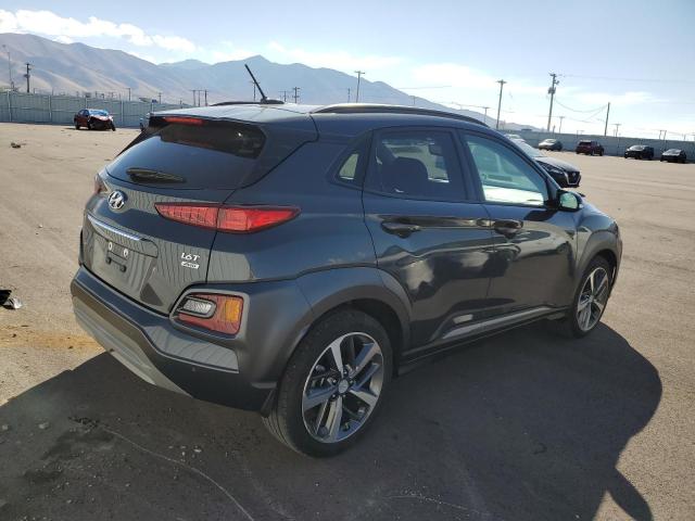 KM8K5CA56JU128268 - 2018 HYUNDAI KONA ULTIMATE GRAY photo 3