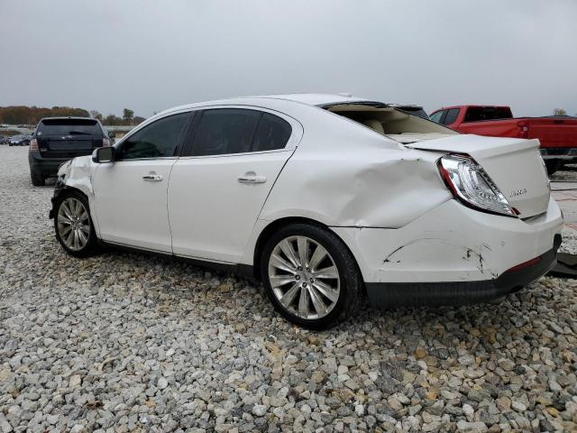 1LNHL9FTXDG602221 - 2013 LINCOLN MKS WHITE photo 2