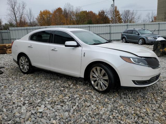 1LNHL9FTXDG602221 - 2013 LINCOLN MKS WHITE photo 4