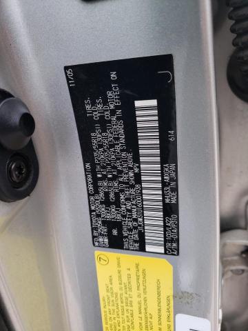 JTJGW31U160001938 - 2006 LEXUS RX 400 SILVER photo 13