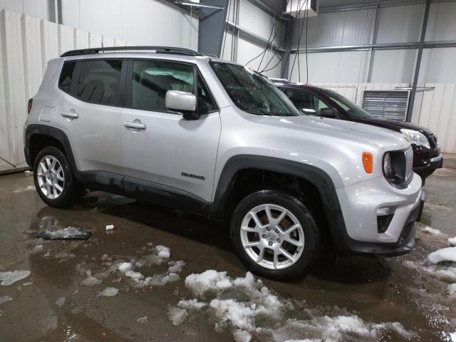 ZACNJBBB8KPK07078 - 2019 JEEP RENEGADE LATITUDE SILVER photo 4