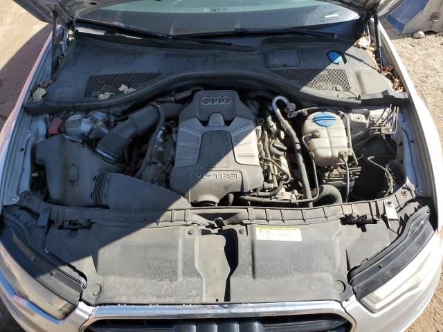 WAUHGAFC0CN171115 - 2012 AUDI A6 PRESTIGE ვერცხლისფერი ფოტო 11