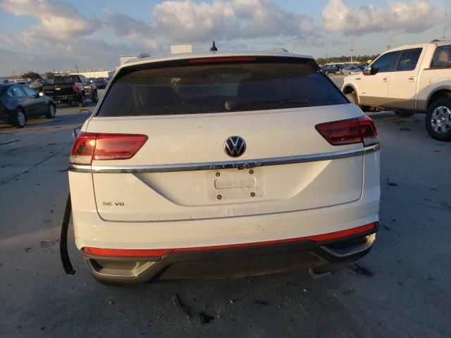 1V2JE2CA5MC239553 - 2021 VOLKSWAGEN ATLAS CROS SE თეთრი ფოტო 6