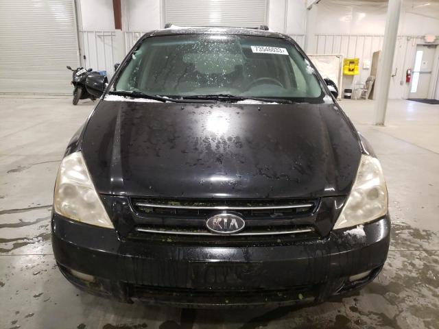 KNDMB233776170294 - 2007 KIA SEDONA EX BLACK photo 5