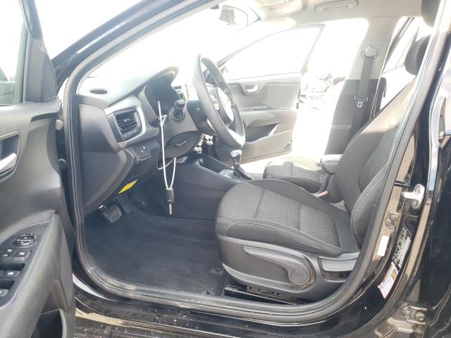 3KPA25AD8LE318649 - 2020 KIA RIO LX BLACK photo 7