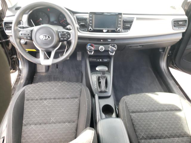 3KPA25AD8LE318649 - 2020 KIA RIO LX BLACK photo 8