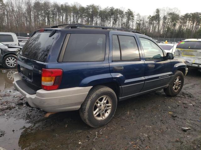 1J4GW48S03C553741 - 2003 JEEP GRAND CHER LAREDO BLUE photo 3