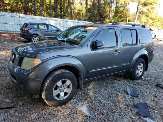 5N1AR18W96C601807 - 2006 NISSAN PATHFINDER LE CHARCOAL photo 1