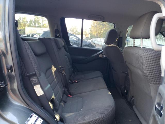 5N1AR18W96C601807 - 2006 NISSAN PATHFINDER LE CHARCOAL photo 10