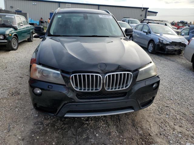 5UXWX7C51BLL15377 - 2011 BMW X3 XDRIVE35I BLACK photo 5