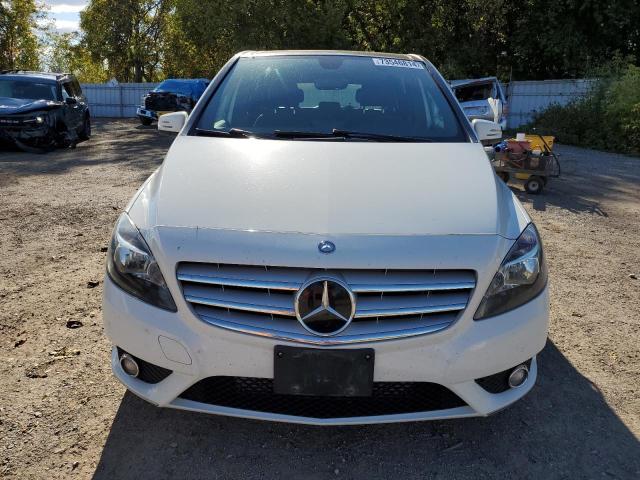 WDDMH4EB6EJ293230 - 2014 MERCEDES-BENZ B250 WHITE photo 5