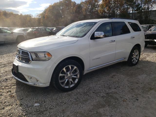 1C4RDJEG1GC371801 - 2016 DODGE DURANGO CITADEL WHITE photo 1