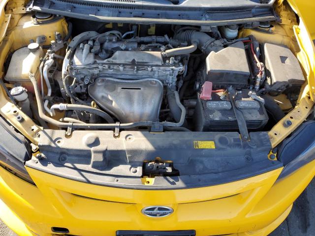 JTKJF5C76C3023254 - 2012 TOYOTA SCION TC 黄色 照片 11