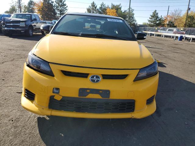 JTKJF5C76C3023254 - 2012 TOYOTA SCION TC 黄色 照片 5