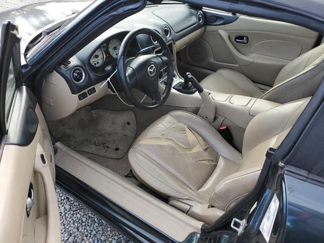 JM1NB353550413575 - 2005 MAZDA MX-5 MIATA BASE BLACK photo 8