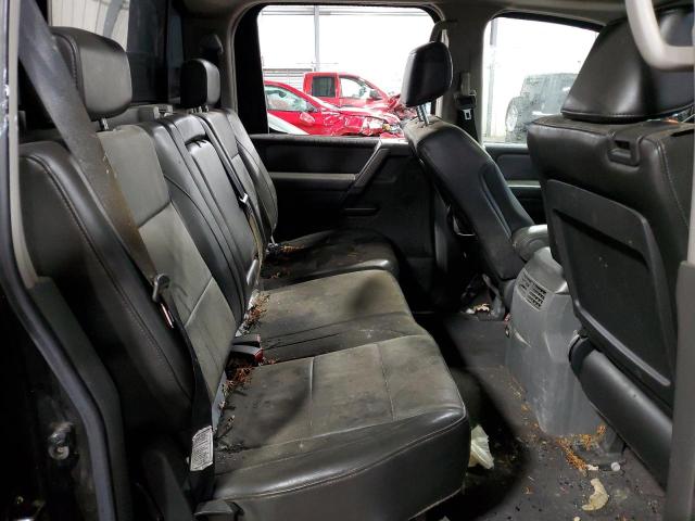 1N6AA07B76N546800 - 2006 NISSAN TITAN XE BLACK photo 10