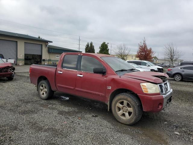 1N6AA07B44N520278 - 2004 NISSAN TITAN XE MAROON photo 4