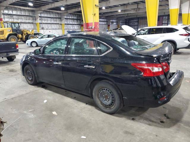 3N1AB7AP1HL716149 - 2017 NISSAN SENTRA S BLACK photo 2