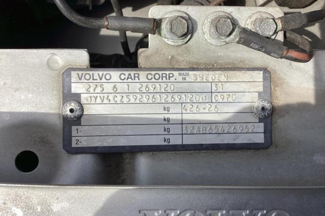 YV4CZ592961269120 - 2006 VOLVO XC90 SILVER photo 10