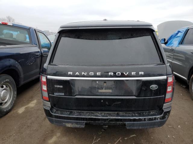 SALGS2VF9FA205975 - 2015 LAND ROVER RANGE ROVE HSE BLACK photo 6