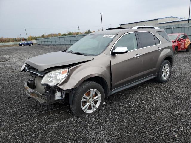 2GNFLGEK6C6384874 - 2012 CHEVROLET EQUINOX LTZ TAN photo 1