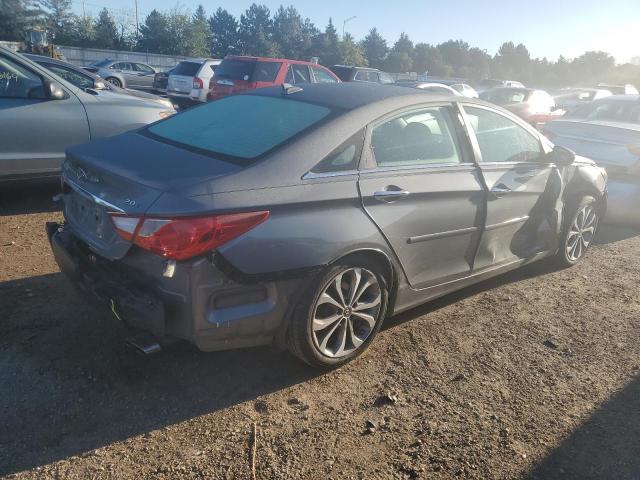 5NPEC4AB6DH752847 - 2013 HYUNDAI SONATA SE GRAY photo 3