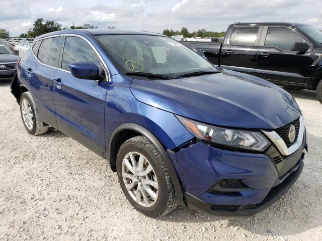 JN1BJ1AV8MW302776 - 2021 NISSAN ROGUE SPOR S BLUE photo 4