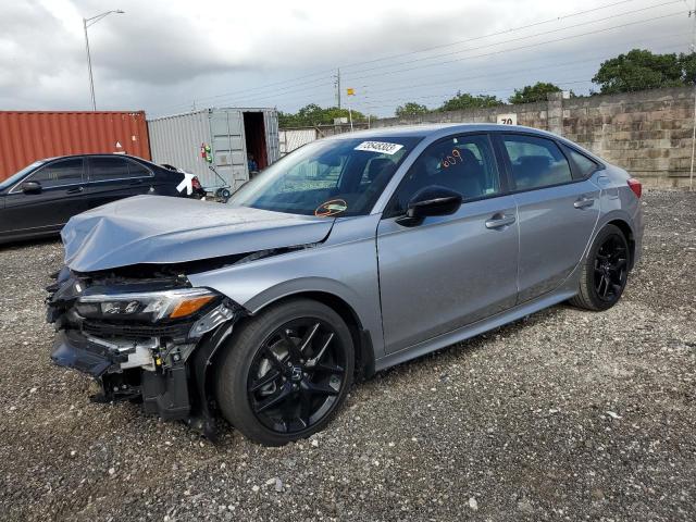 2HGFE2F50RH503144 - 2024 HONDA CIVIC SPORT 银色 照片 1