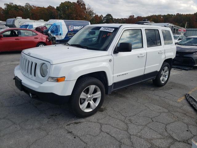 1C4NJRCB9ED698127 - 2014 JEEP PATRIOT LIMITED WHITE photo 1