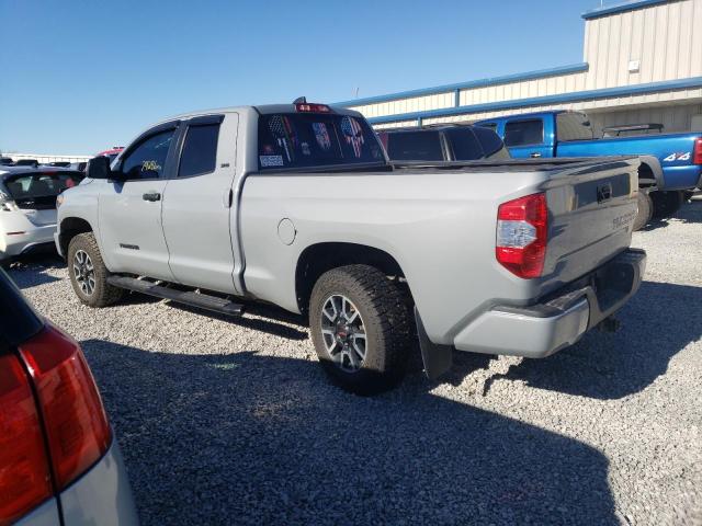 5TFUY5F18LX880609 - 2020 TOYOTA TUNDRA DOUBLE CAB SR/SR5 GRAY photo 2
