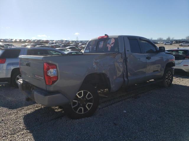 5TFUY5F18LX880609 - 2020 TOYOTA TUNDRA DOUBLE CAB SR/SR5 GRAY photo 3