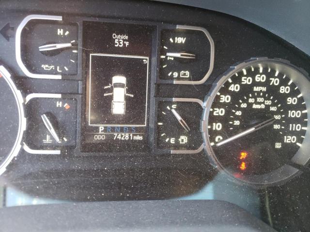 5TFUY5F18LX880609 - 2020 TOYOTA TUNDRA DOUBLE CAB SR/SR5 GRAY photo 9