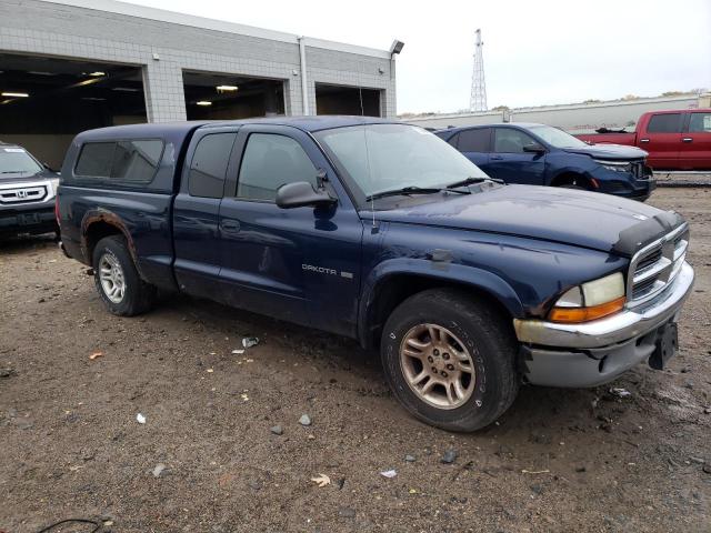 1B7GL42X92S511432 - 2002 DODGE DAKOTA SLT BLUE photo 4