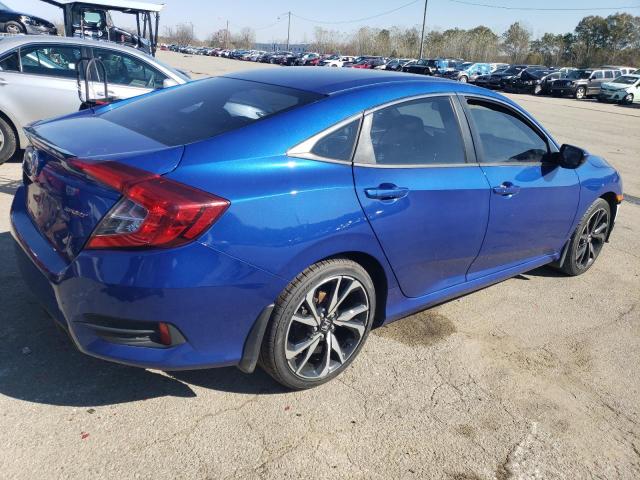 2HGFC2F88KH554218 - 2019 HONDA CIVIC SPORT 蓝色 照片 3