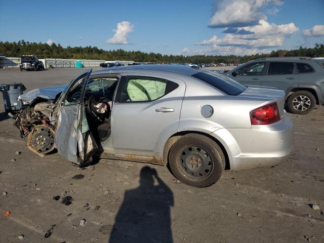 1C3CDZAB2CN103115 - 2012 DODGE AVENGER SE SILVER photo 2