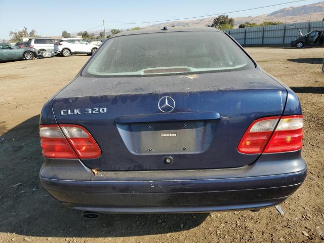 WDBLJ65G4YF161087 - 2000 MERCEDES-BENZ CLK 320 BLUE photo 6