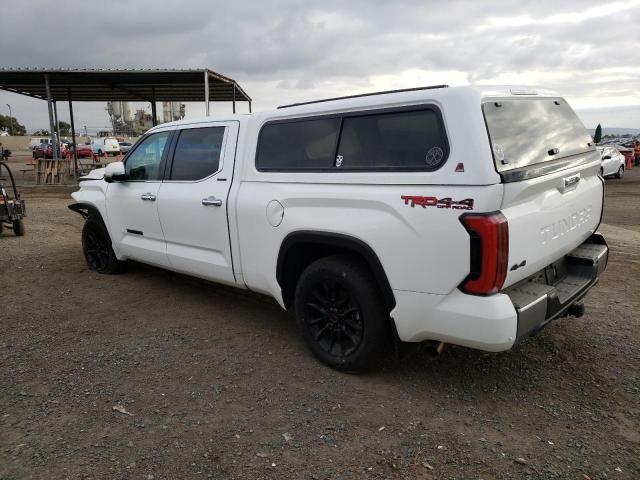 5TFJA5EC7PX014349 - 2023 TOYOTA TUNDRA CREWMAX LIMITED WHITE photo 2