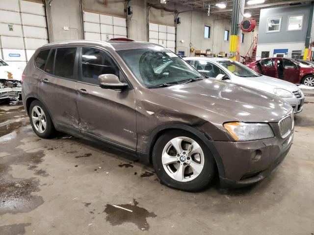 5UXWX5C59BL701632 - 2011 BMW X3 XDRIVE28I BROWN photo 4