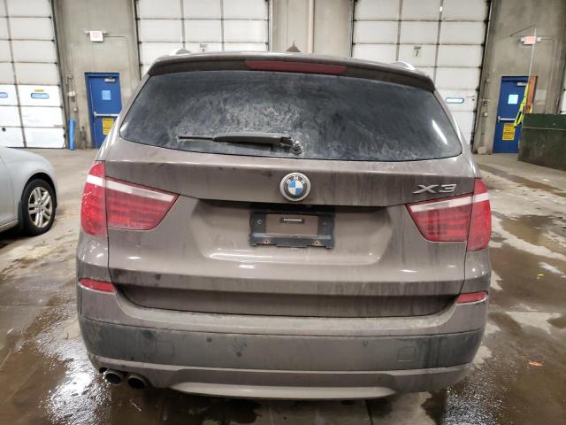 5UXWX5C59BL701632 - 2011 BMW X3 XDRIVE28I BROWN photo 6