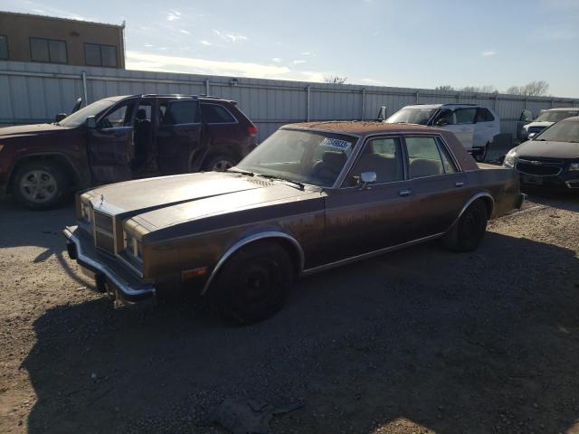 1B3BG56P2FX540649 - 1985 DODGE DIPLOMAT SE TAN photo 1