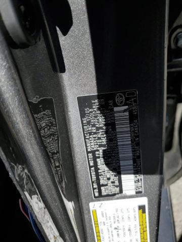 2T1KR30E66C583295 - 2006 TOYOTA COROLLA MA XR GRAY photo 12