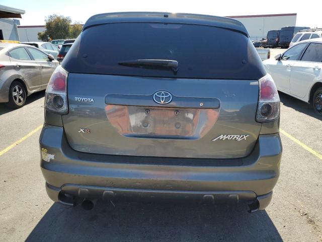 2T1KR30E66C583295 - 2006 TOYOTA COROLLA MA XR GRAY photo 6