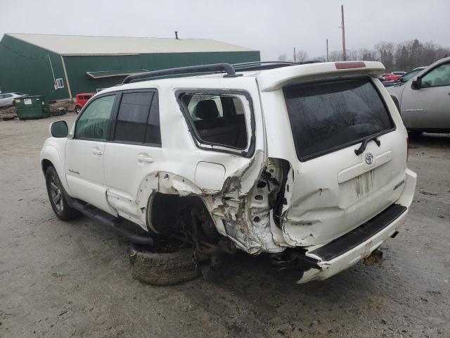 JTEBU14R18K035184 - 2008 TOYOTA 4RUNNER SR5 WHITE photo 2